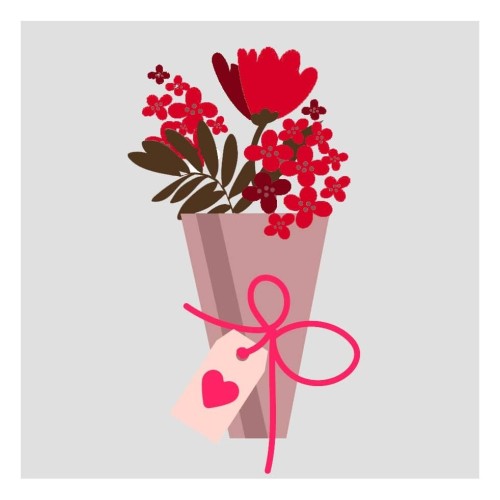 Florist Offer Red Bouquet